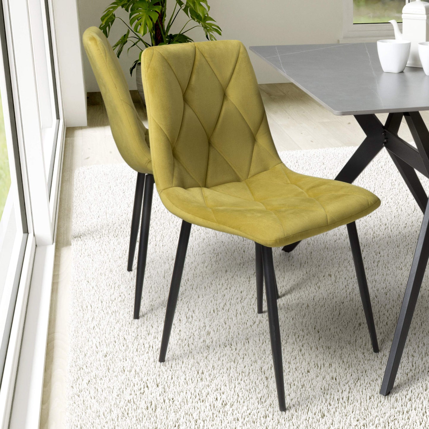 Tokyo 80cm & 2 Vernon Dining Set