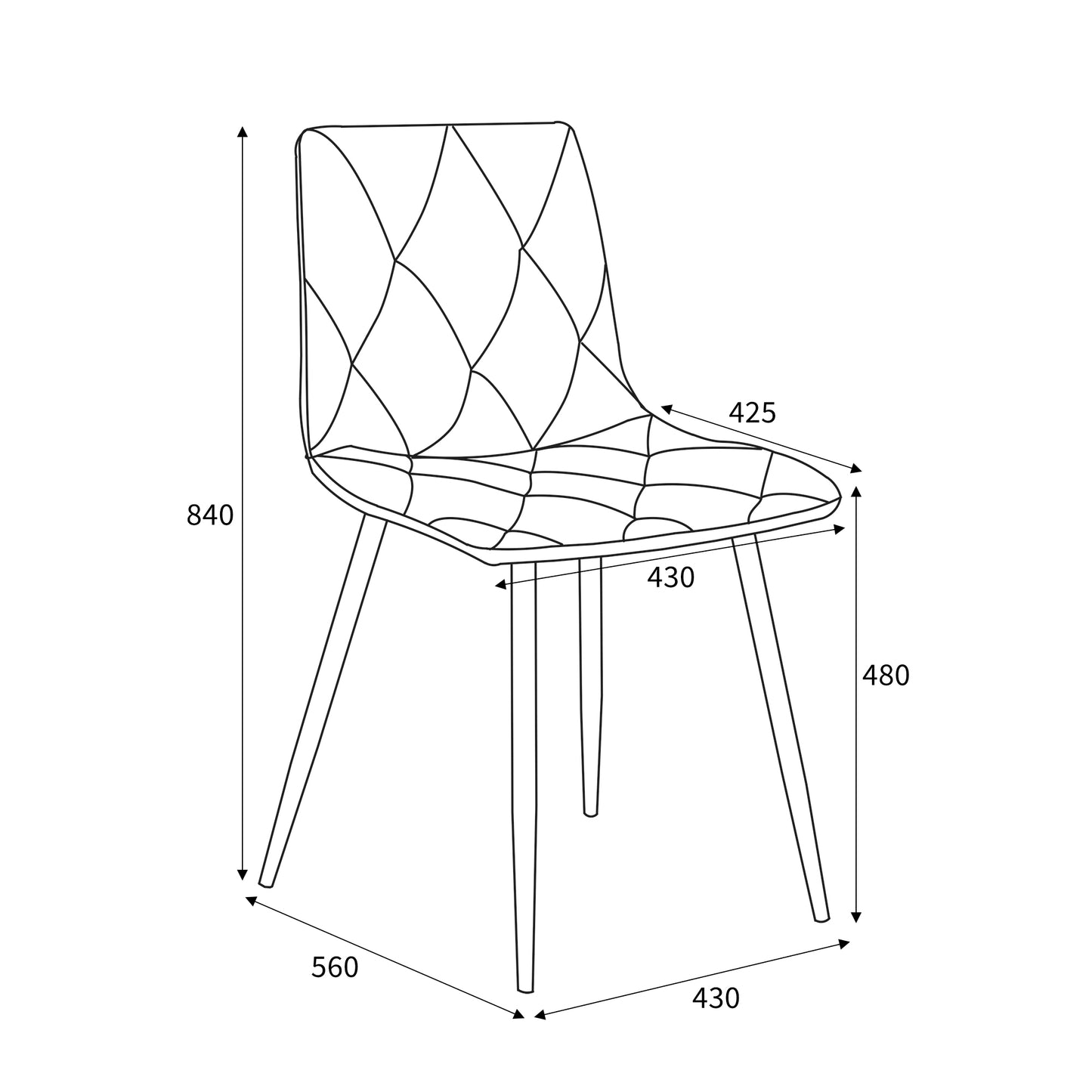 Timor 1.2m & Vernon Dining Set