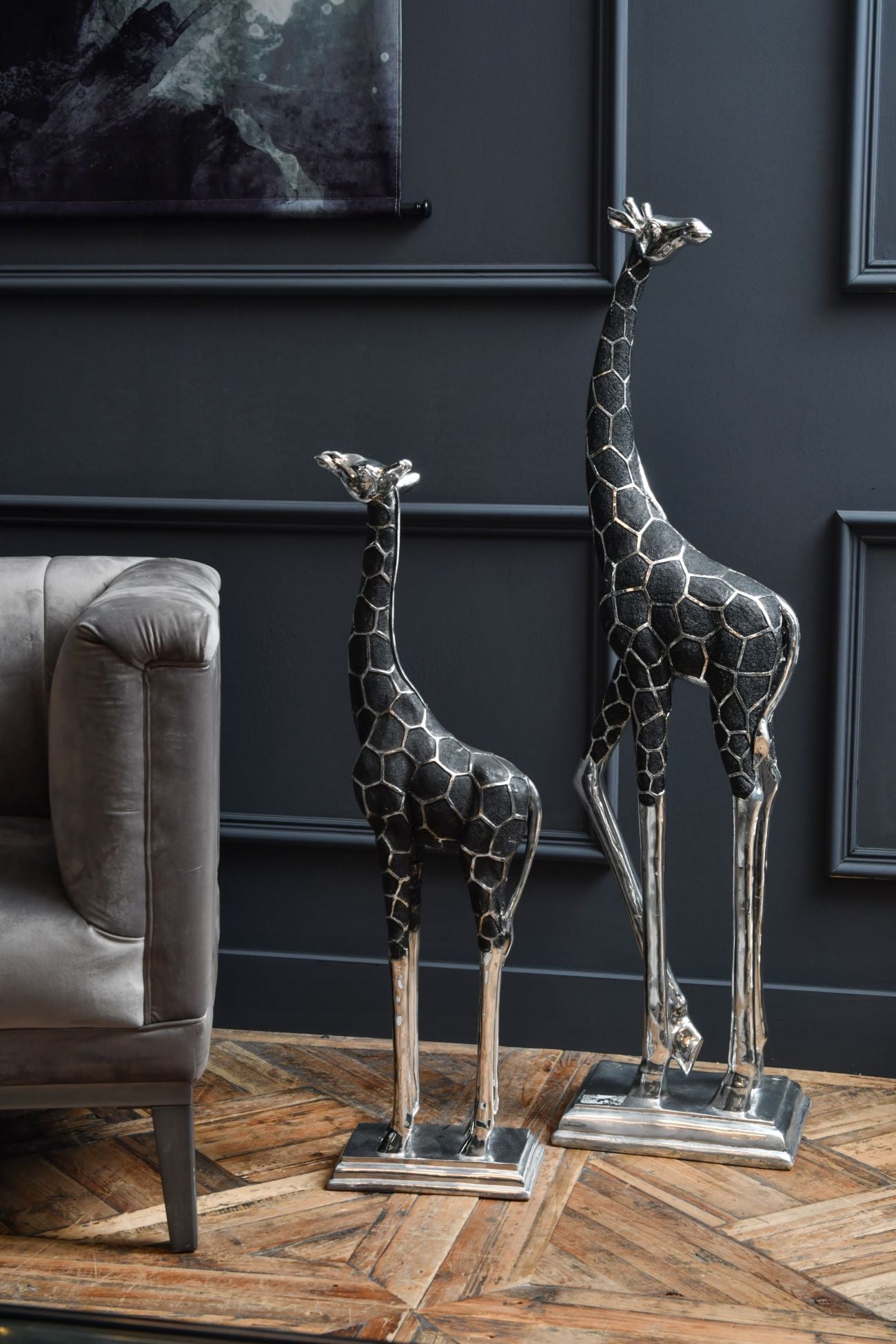 Giant Giraffe Sculpture Head Back