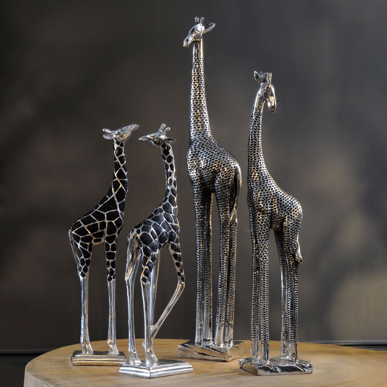 Giraffe Sculpture Head Back