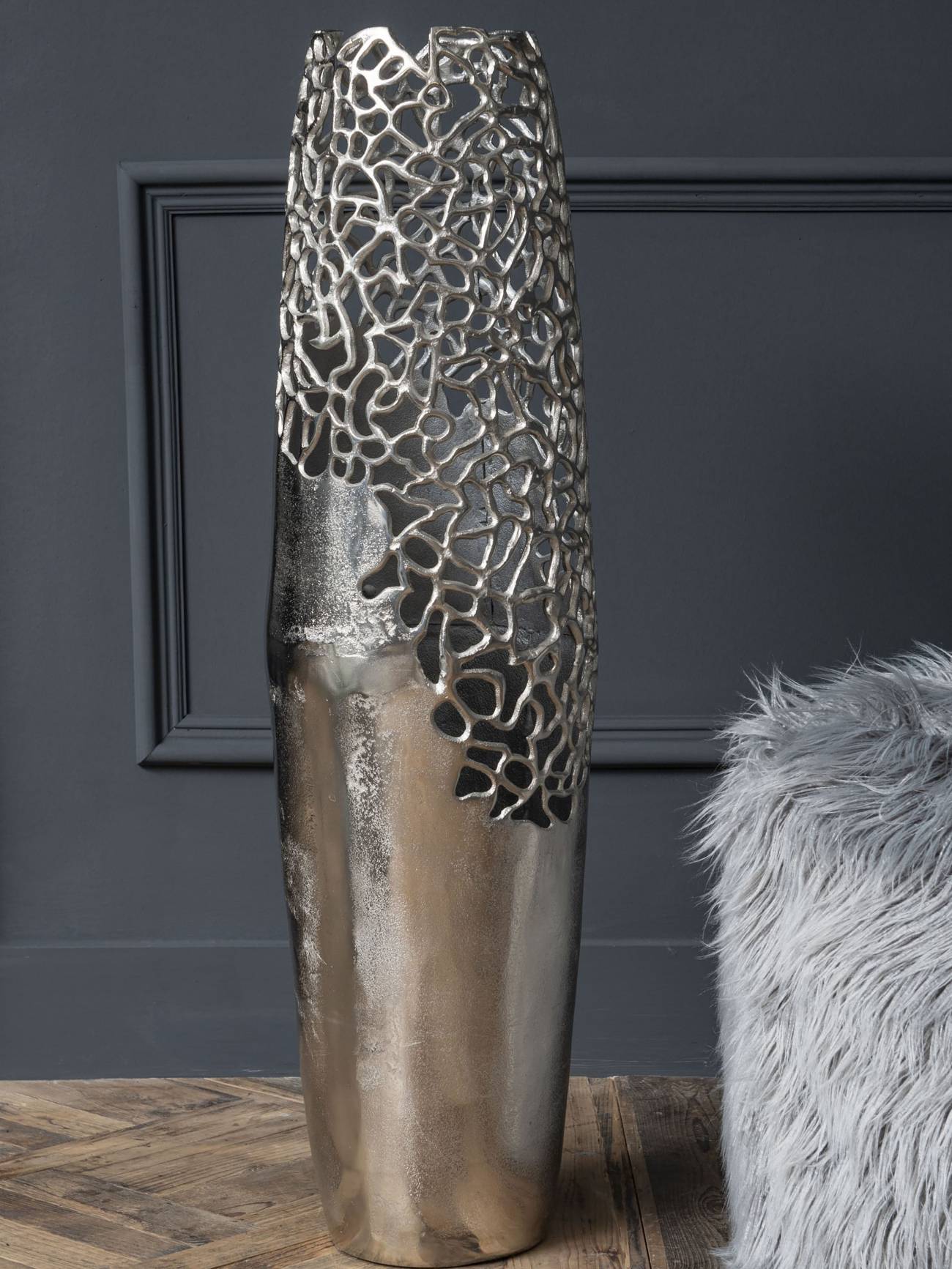 Apo Coral Aluminium Small Vase