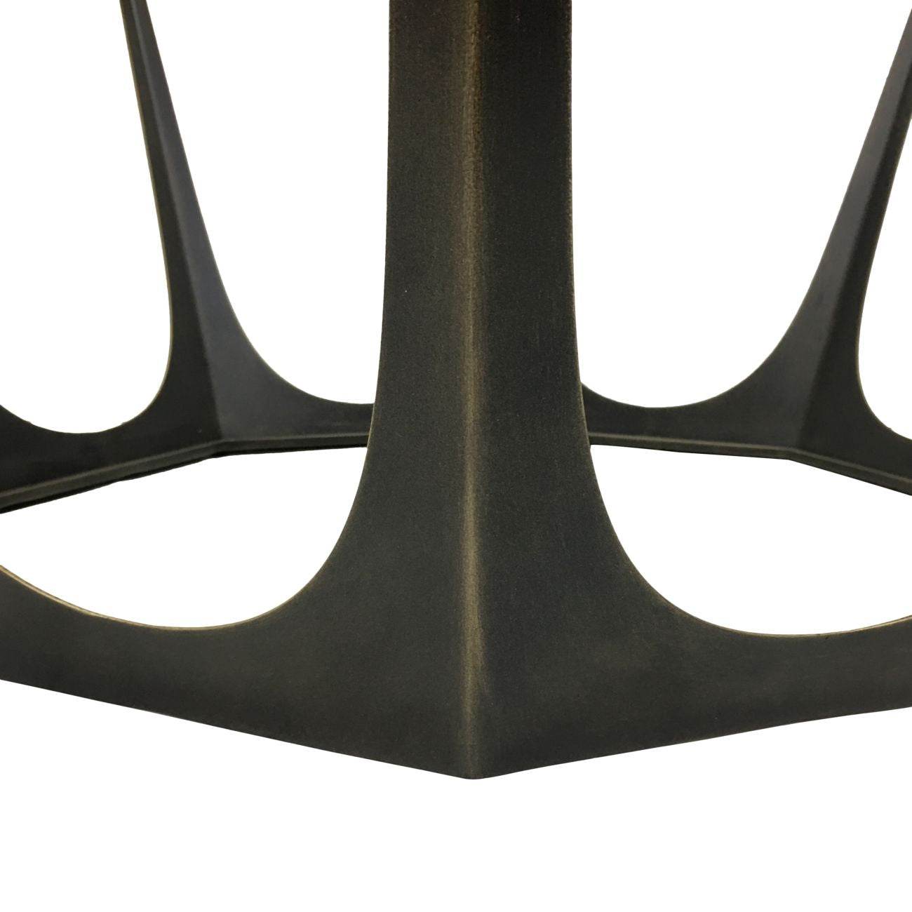 Catalan Bronze Gilded Glass Coffee Table - Pak Tao