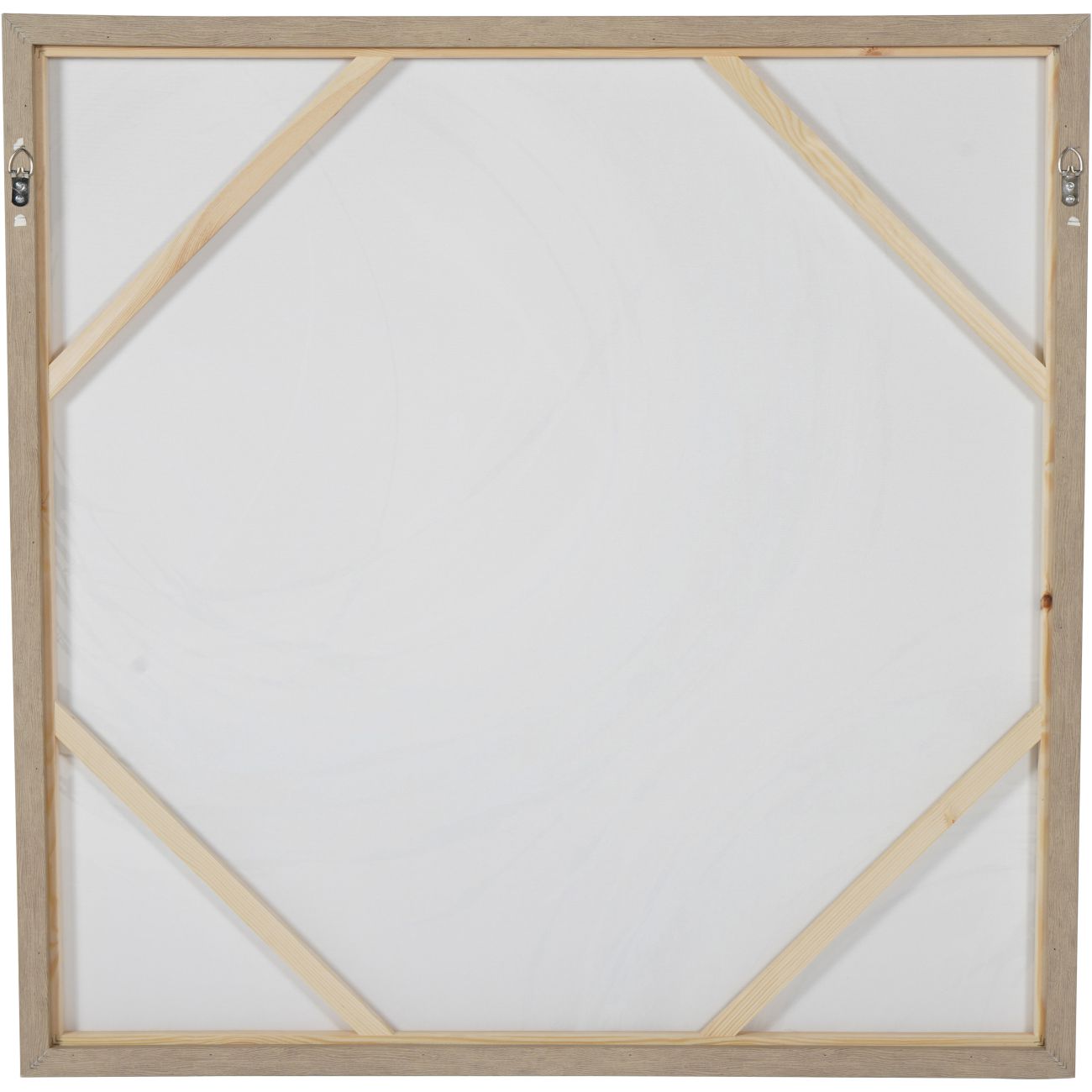Golden Foiled Circles Framed Canvas Wall Art 100x100cm