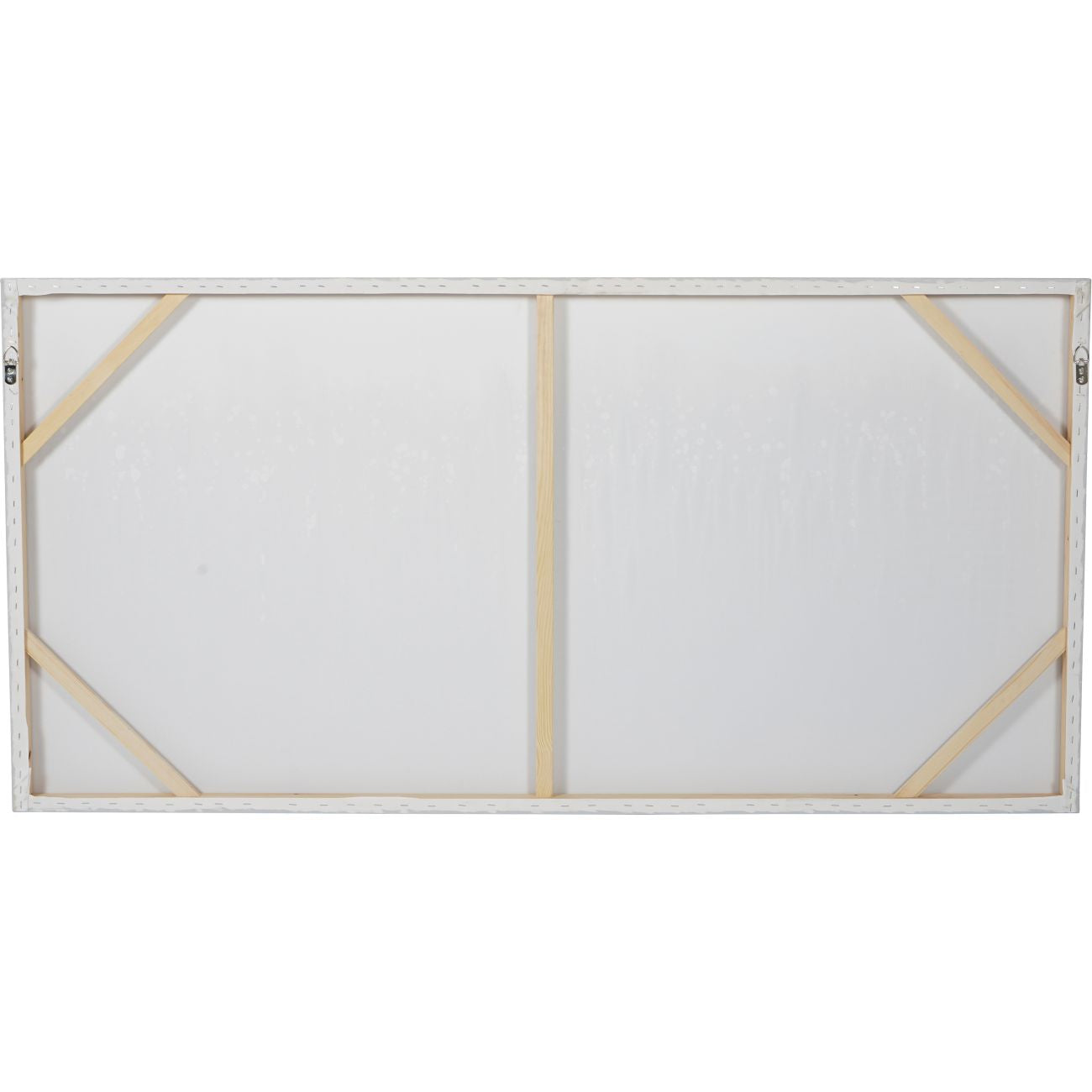 Abstract Golden Reeds Canvas Wall Art 150x75cm