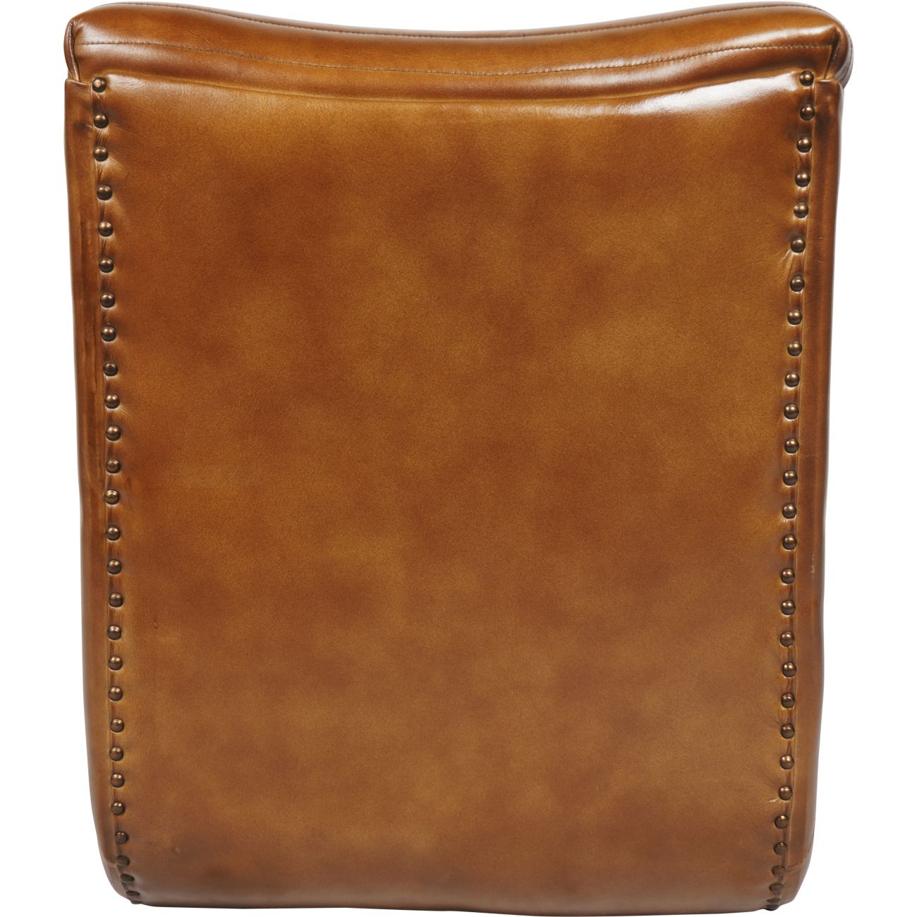 Trinity Leather Occasional Chair in Cognac
