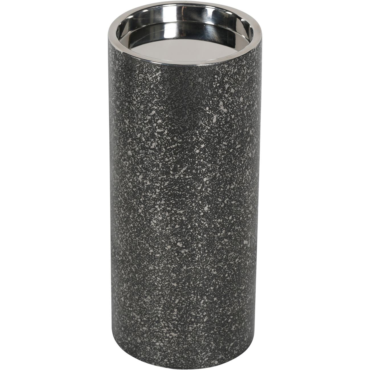 Dusky Finish Medium Pillar Candle Holder 23cm