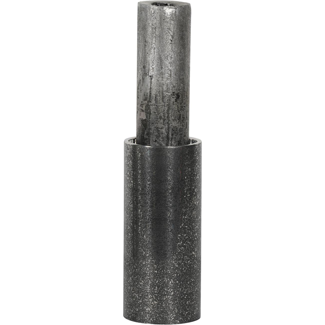 Dusky Finish Medium Pillar Candle Holder 23cm