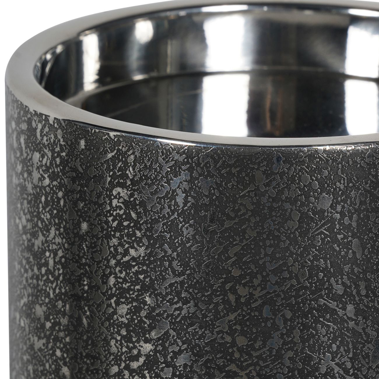 Dusky Finish Medium Pillar Candle Holder 23cm