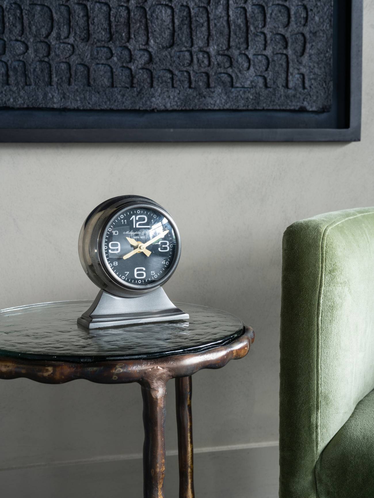 Aviation Mantel Clock Small 15cm