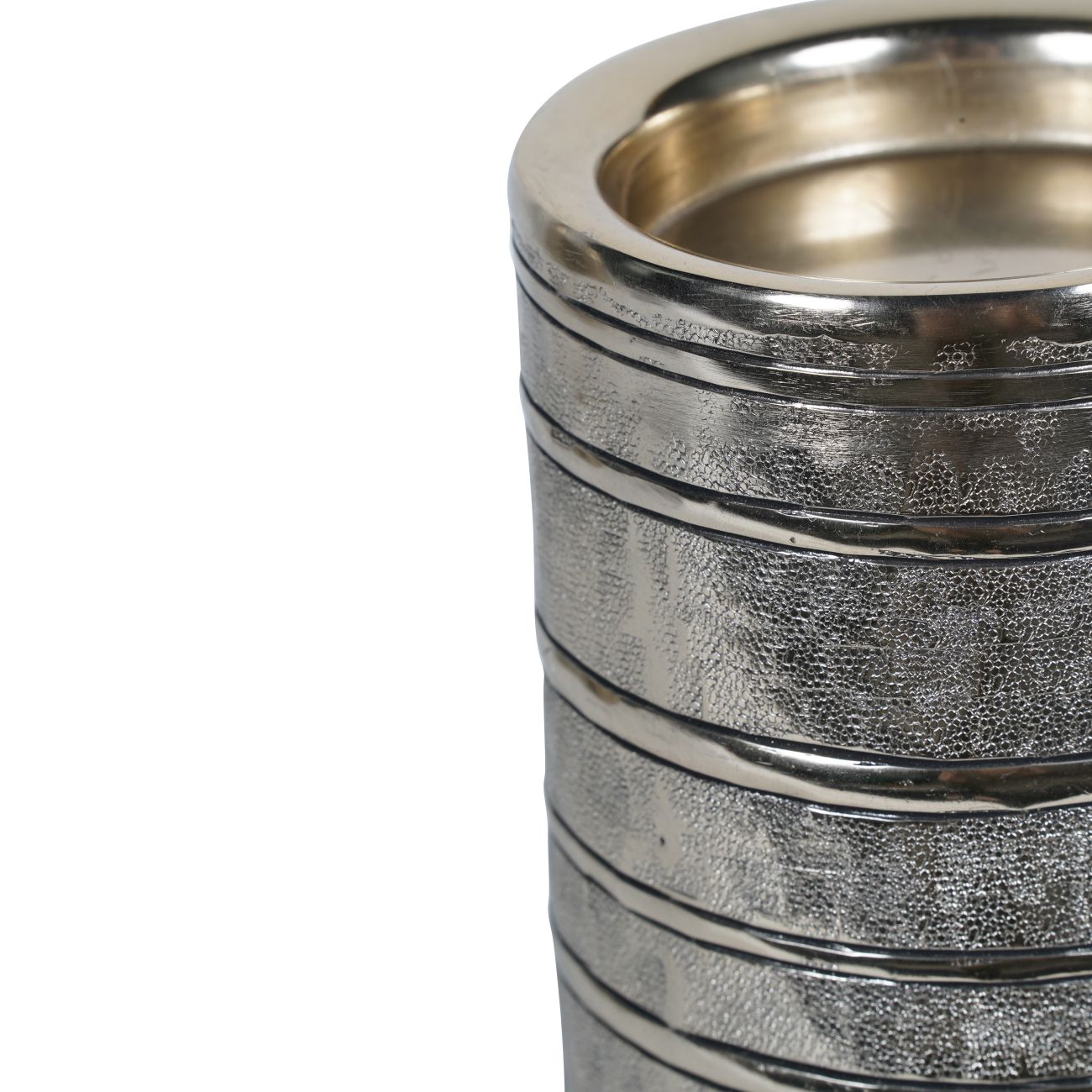 Gilver Rings Pillar Candle Holder 26cm