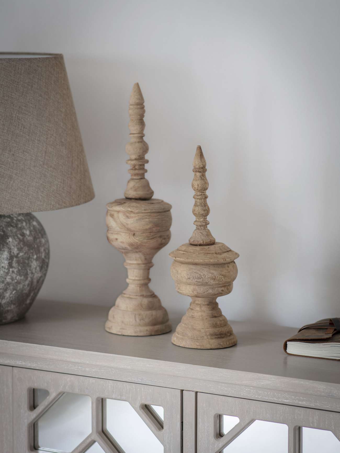 Hand Carved Wooden Sculpture Small
