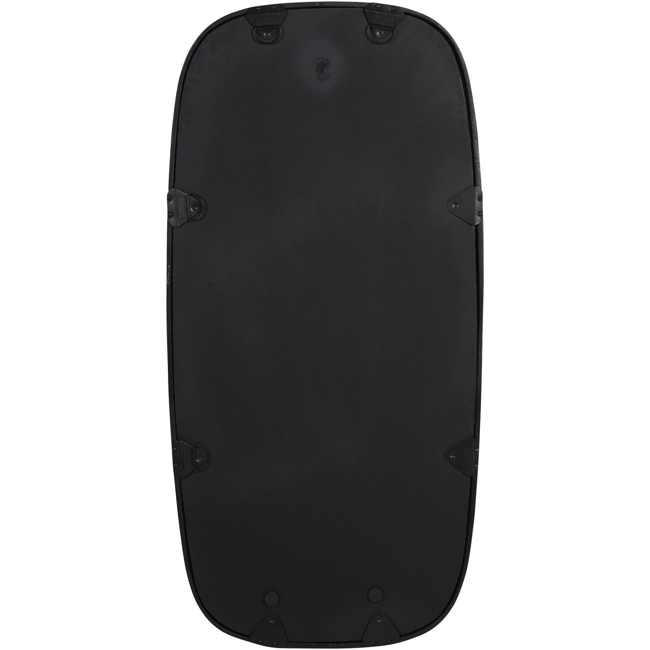 Lloyd Dark Graphite Textured Aluminium Mirror Slim