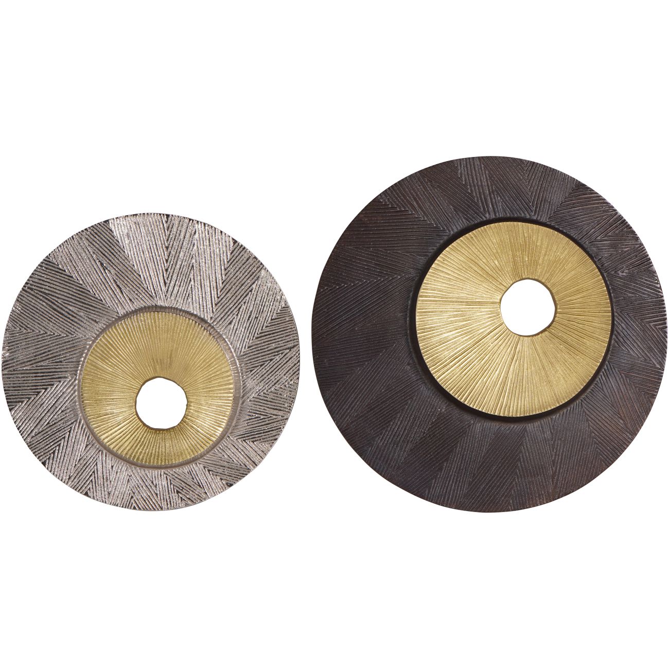Bergen Nickle Aluminium Wall Art 38cm