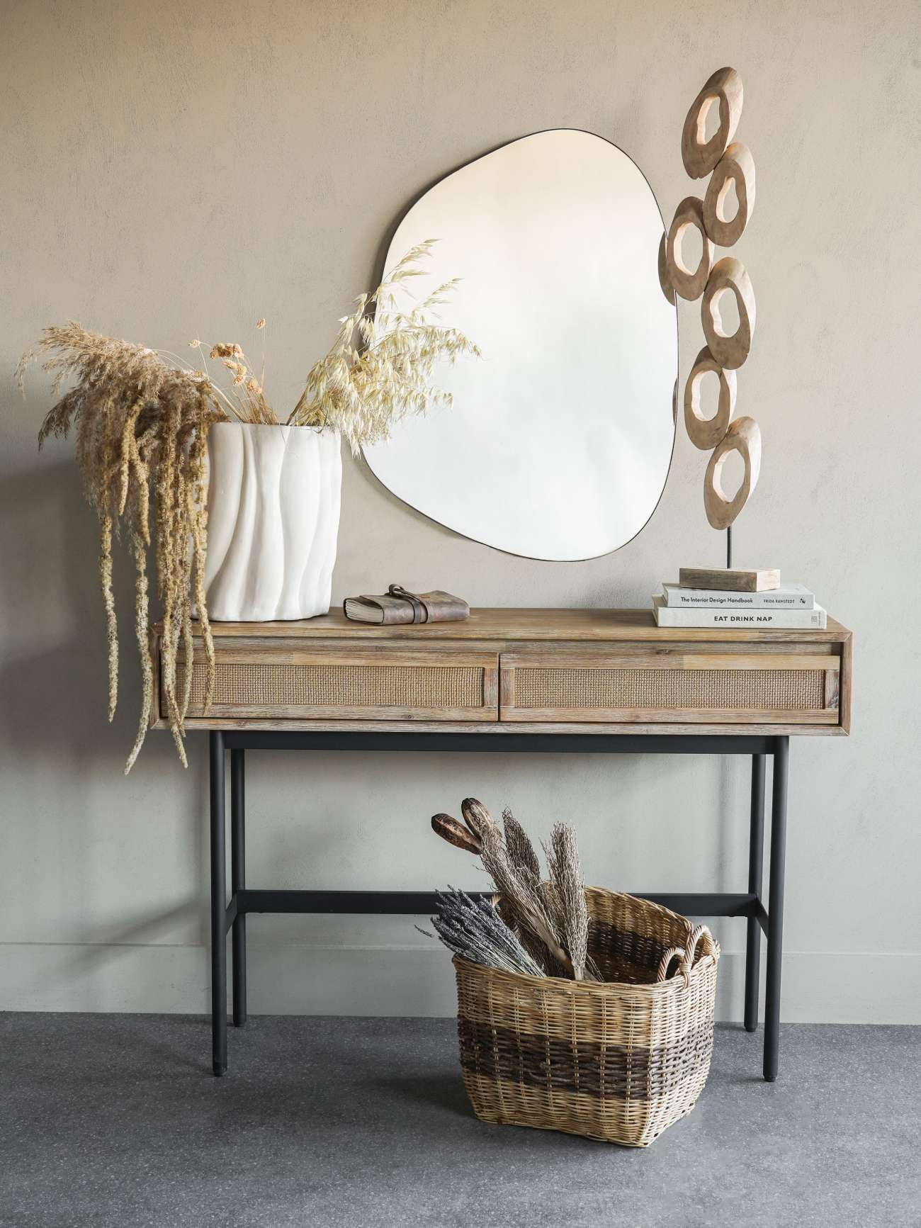 Halong Set of Two Square Storage Baskets