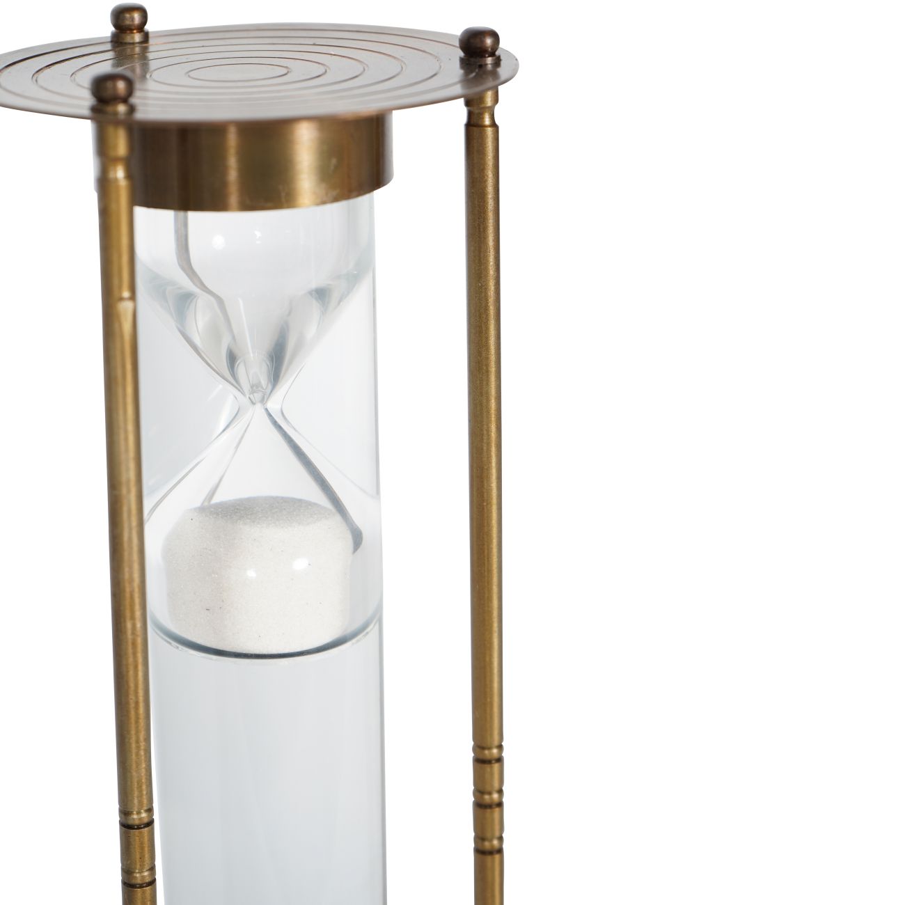 Columbia Antique Brass Sand timer Large