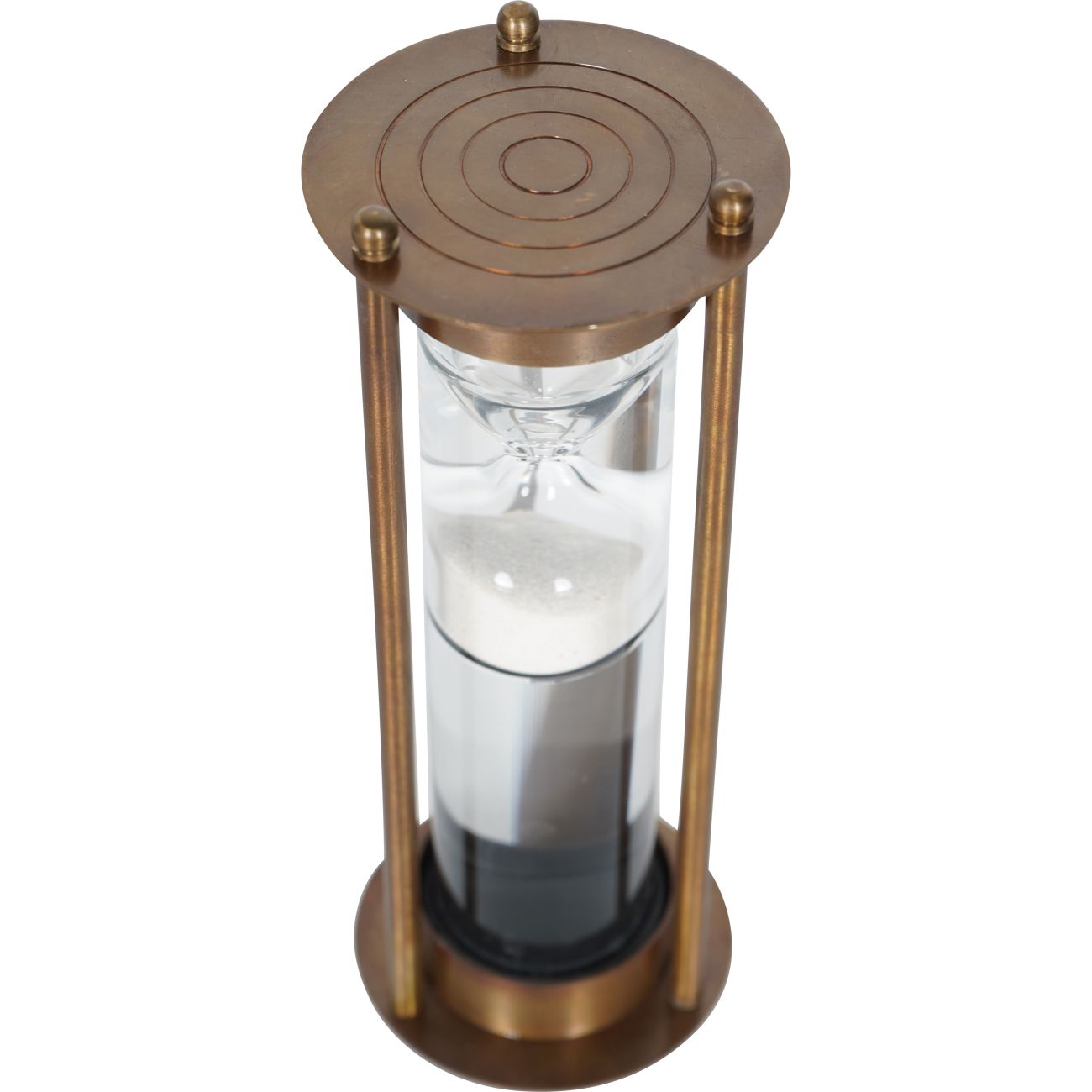 Columbia Antique Brass Sand timer Small