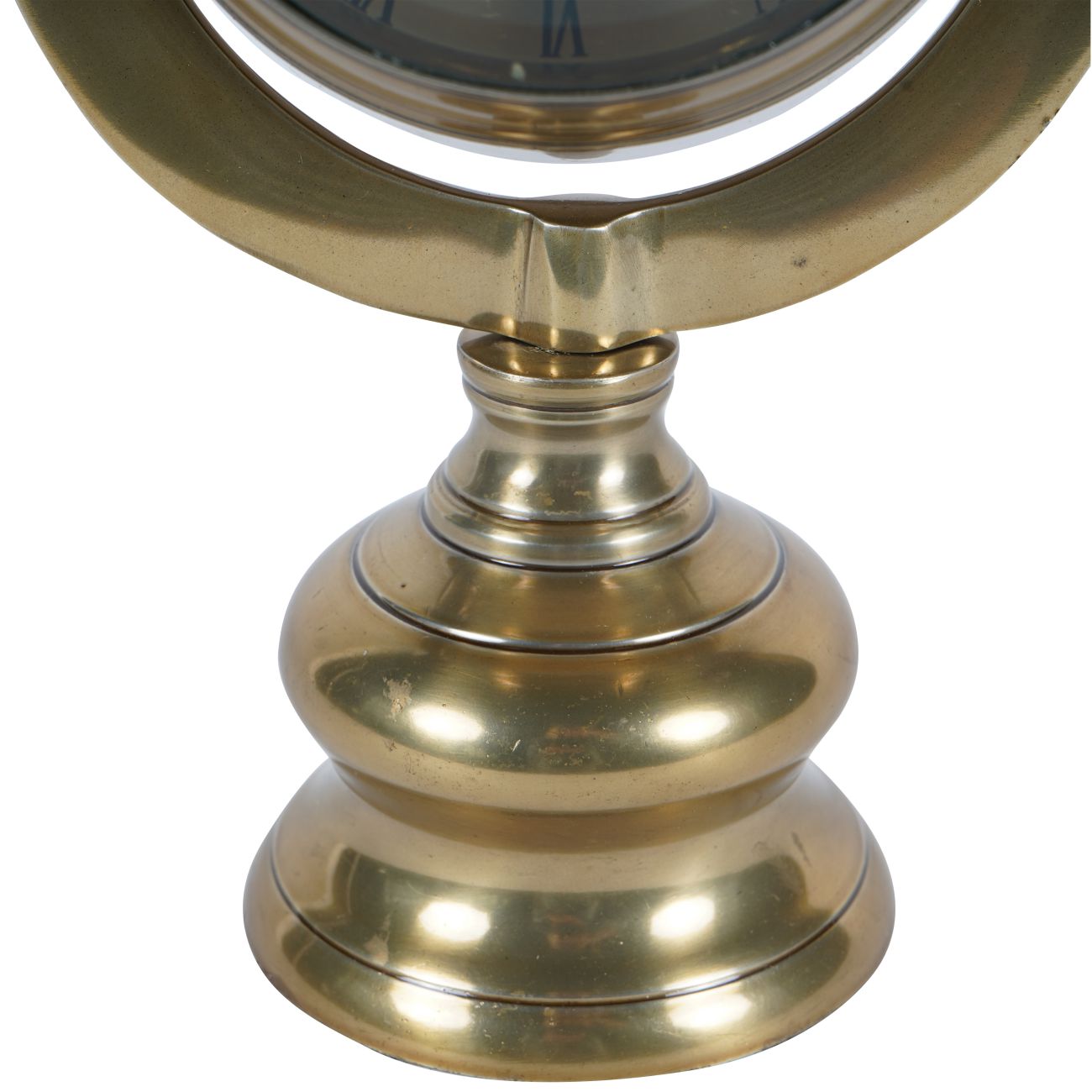 Columbia Antique Brass Finish Mantle Clock