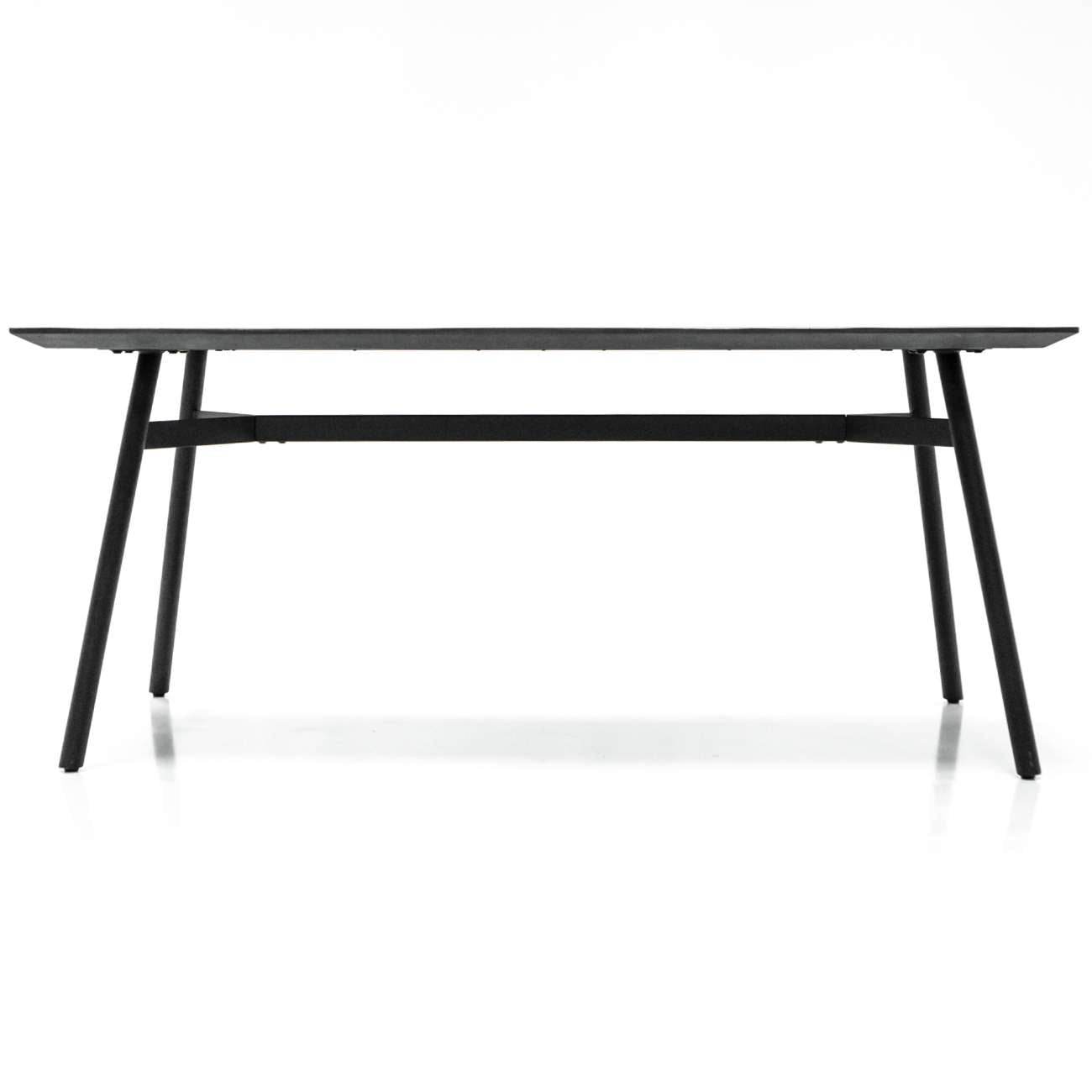 Bronks Black Acacia Dining Table - Pak Tao
