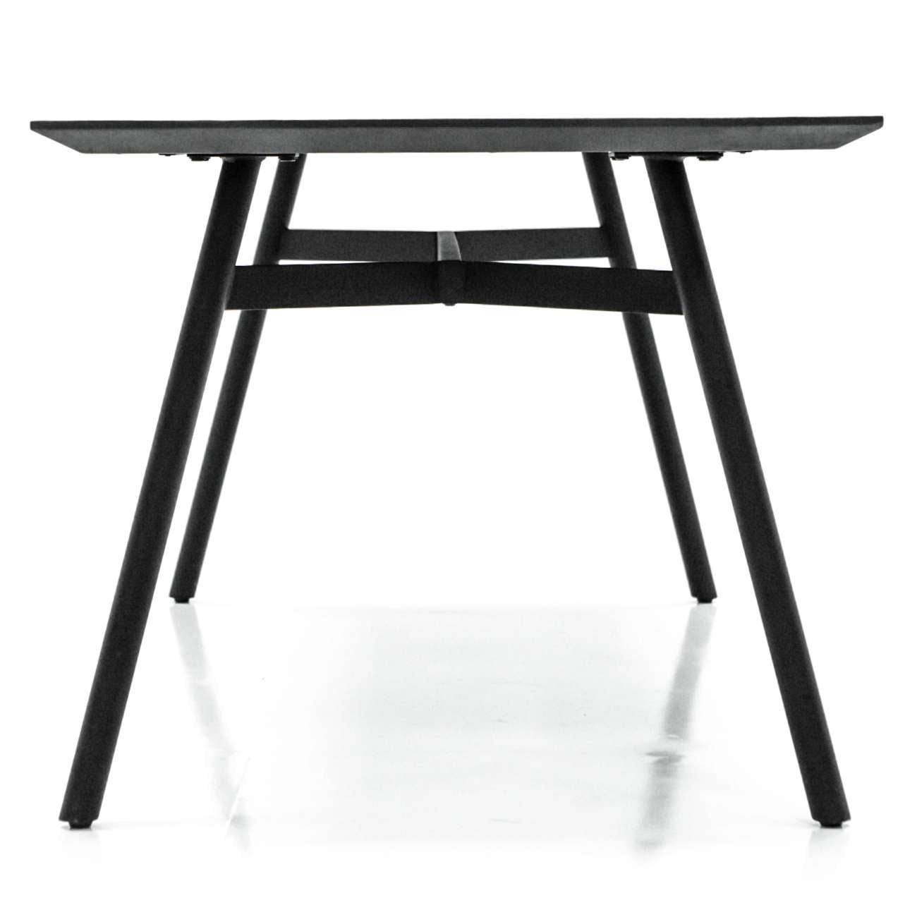 Bronks Black Acacia Dining Table - Pak Tao