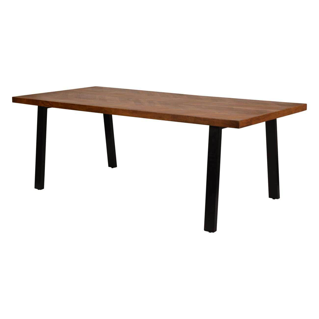 Burnham II Herringbone Dining Table - Pak Tao