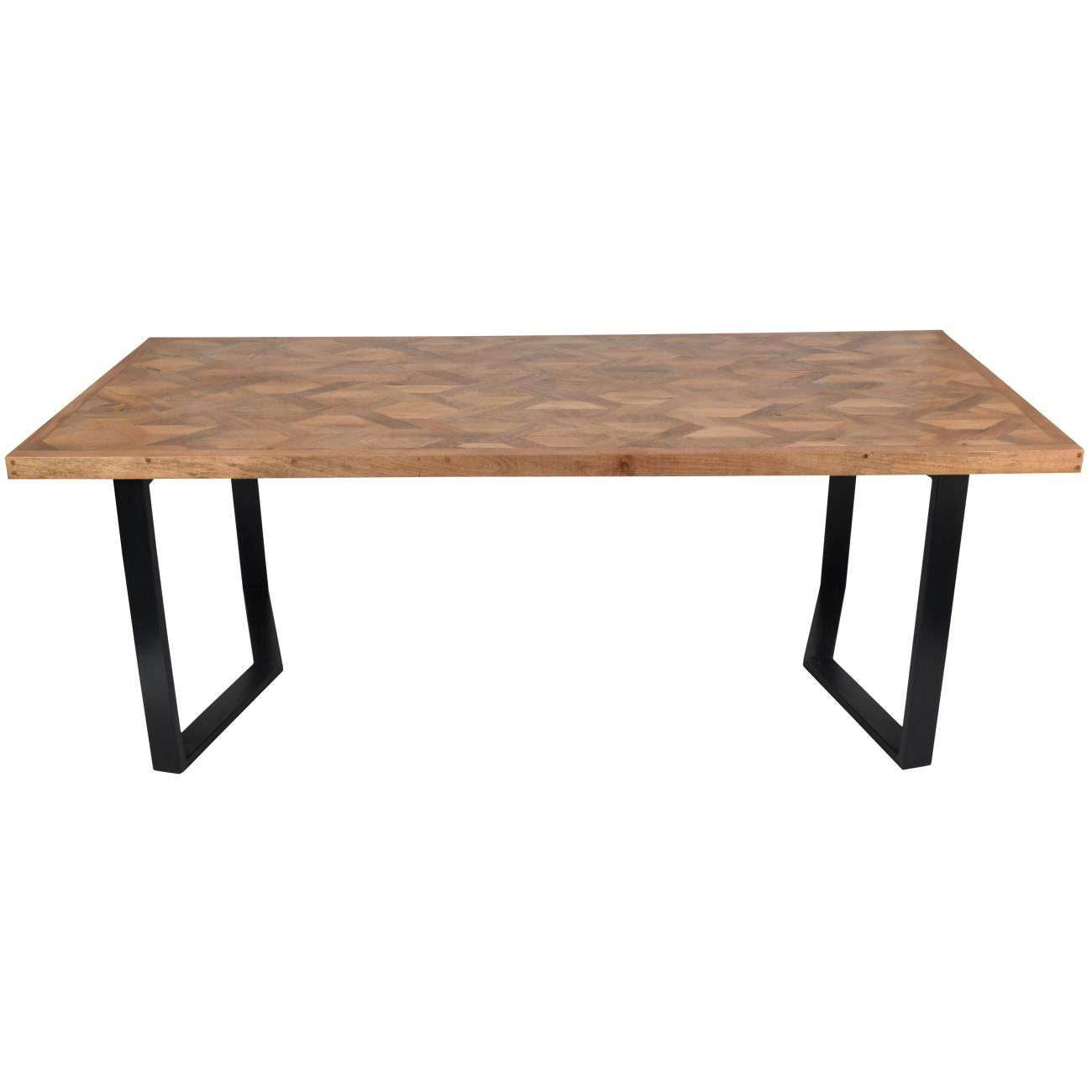 Marston II Geometric 220cm Dining Table - Pak Tao