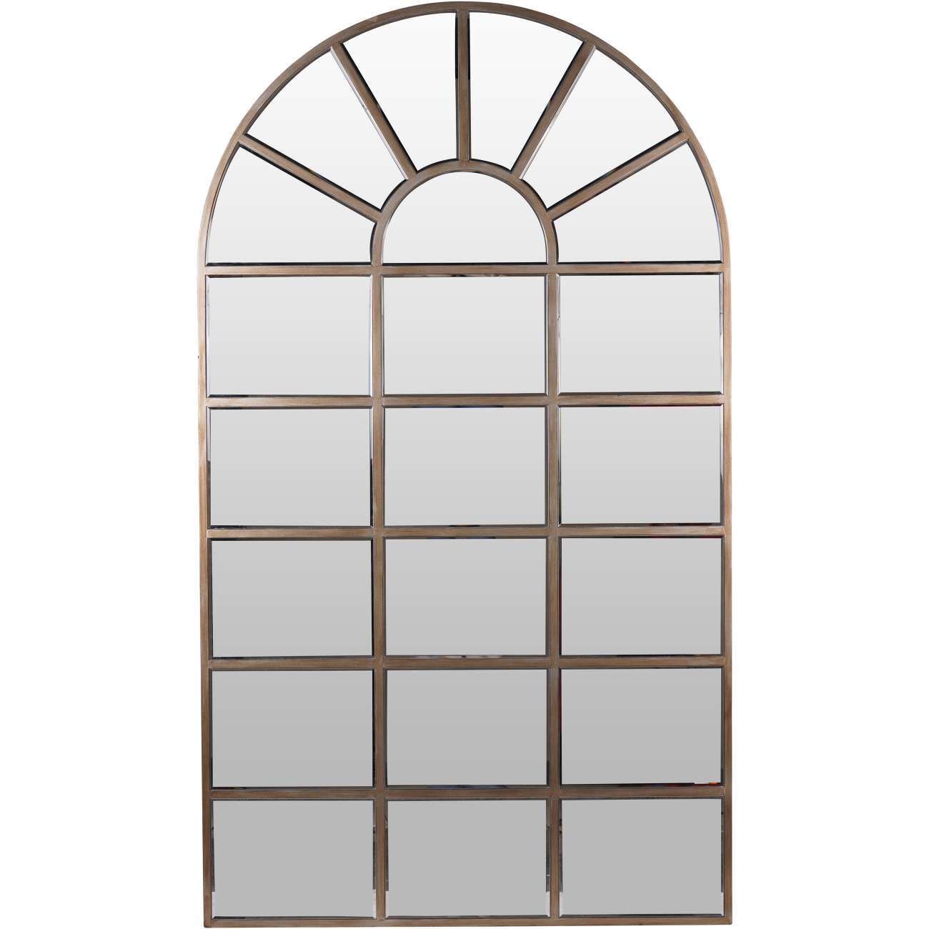 Gold Blakely Arch Floor Standing Mirror