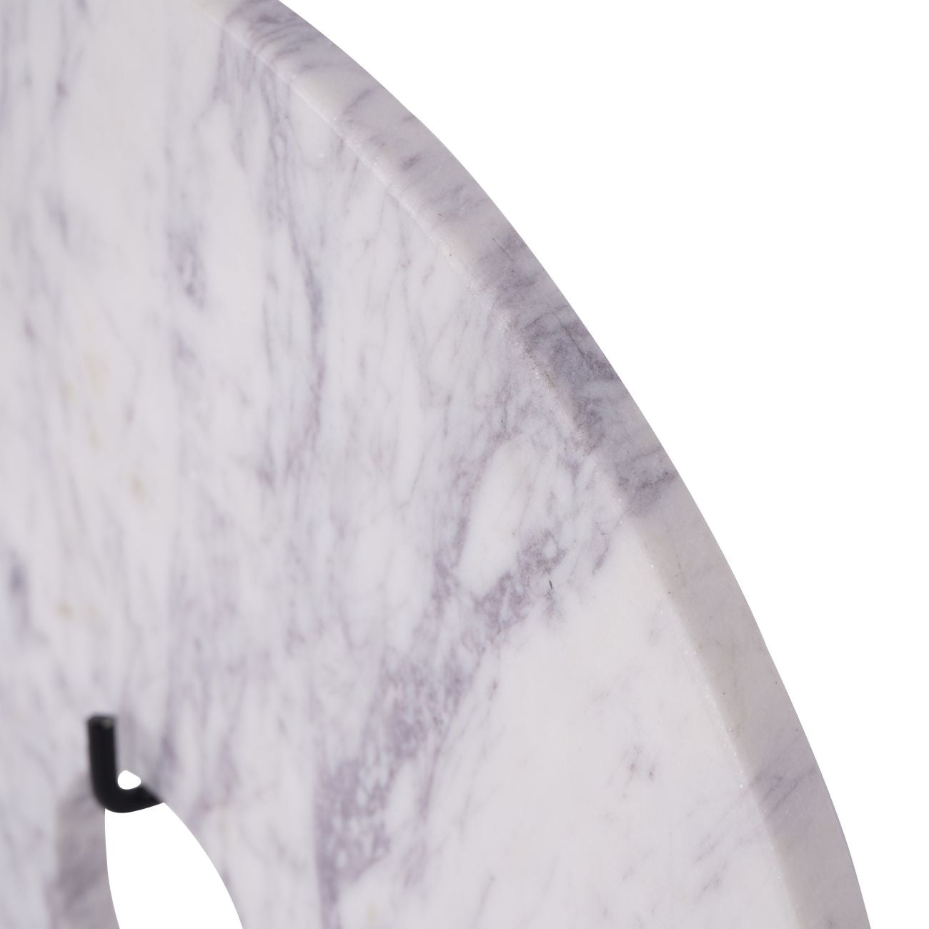 Castello White Marble Disc