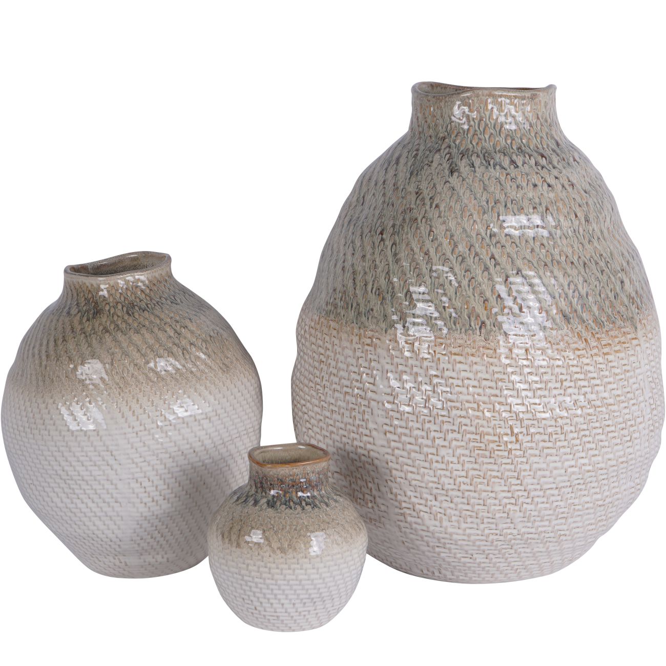 Ceramic Woven Vase Mini