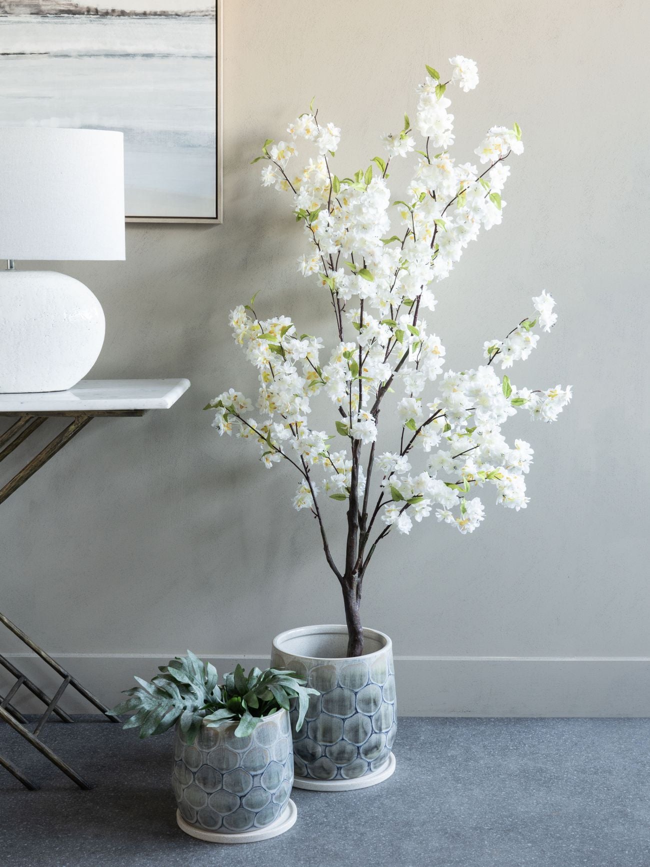 Faux Cherry Blossom Plant 4.6ft