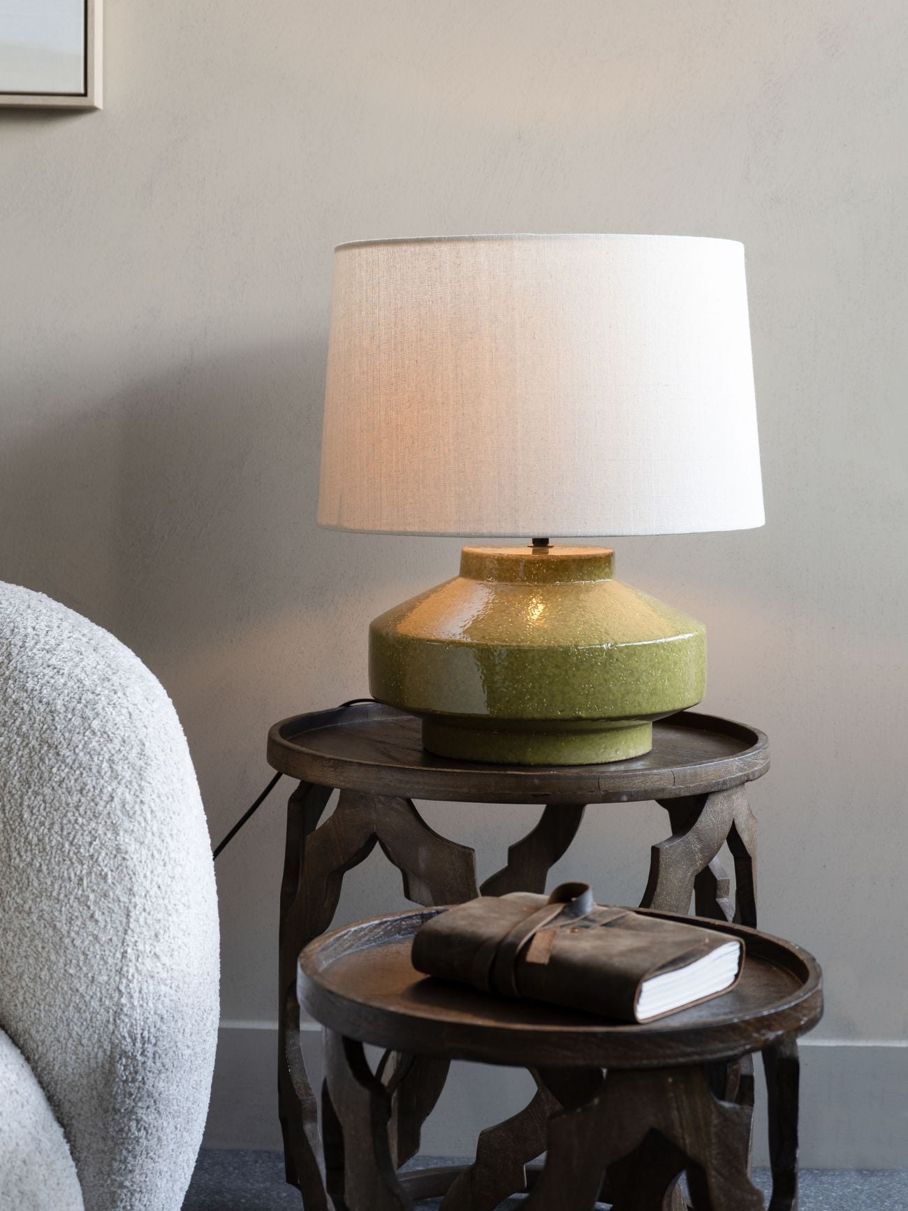 San Sebastian Table Lamp Green