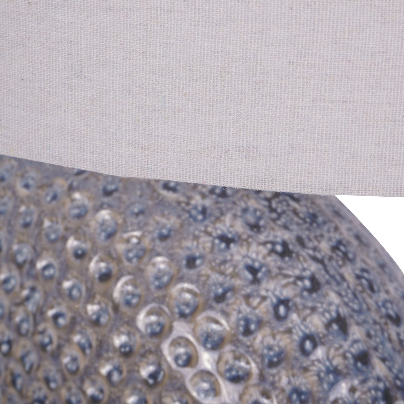 Lugo Ceramic Table Lamp Grey