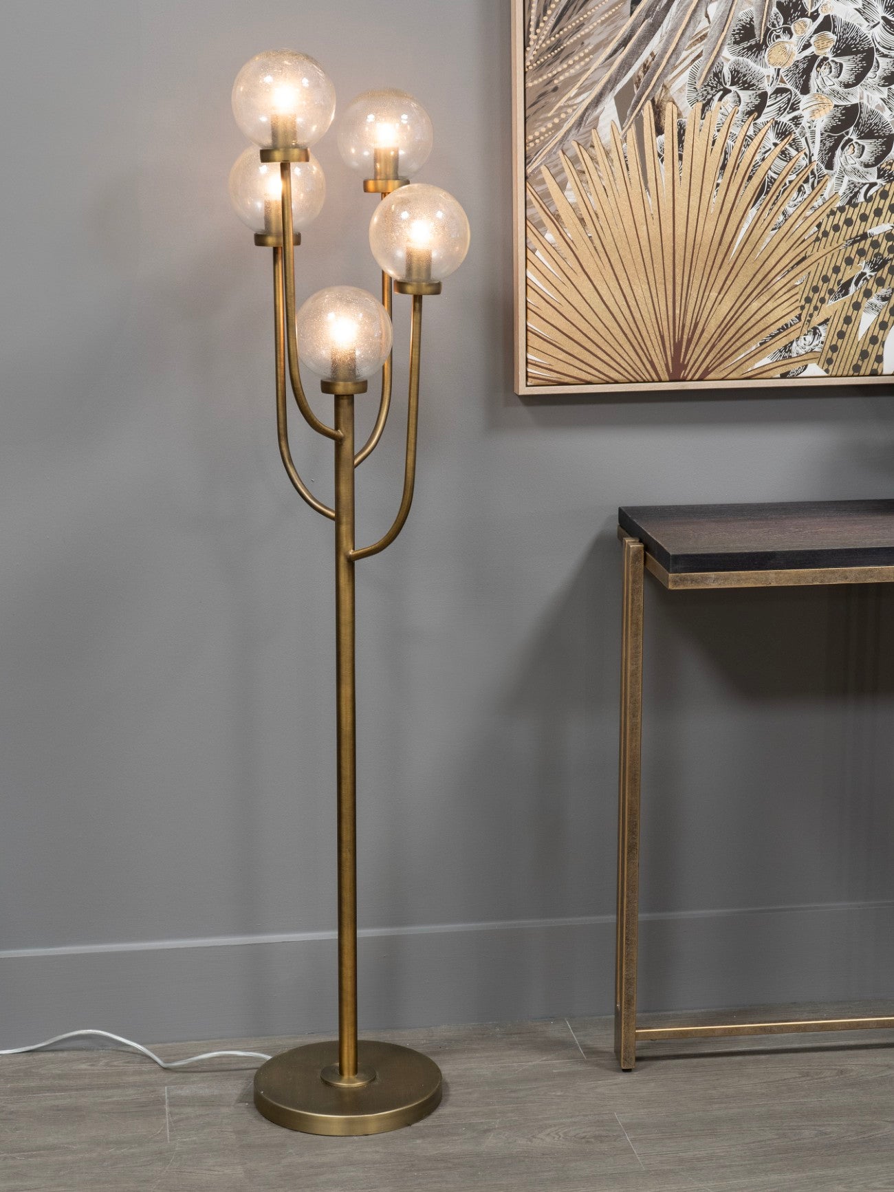 Wellesley Five Globe Floor Lamp