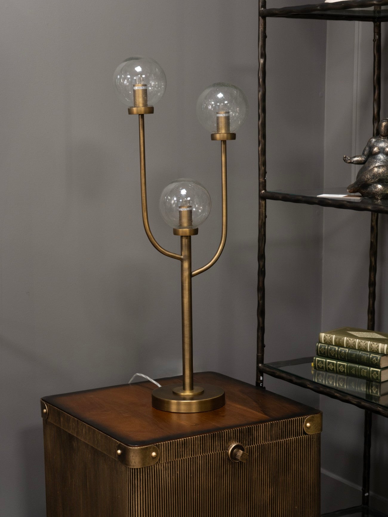 Wellesley Three Globe Table Lamp