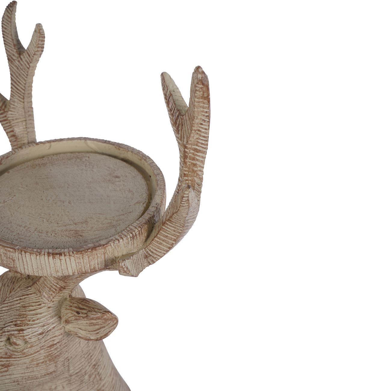 Laura Ashley Resin Deer Candleholder