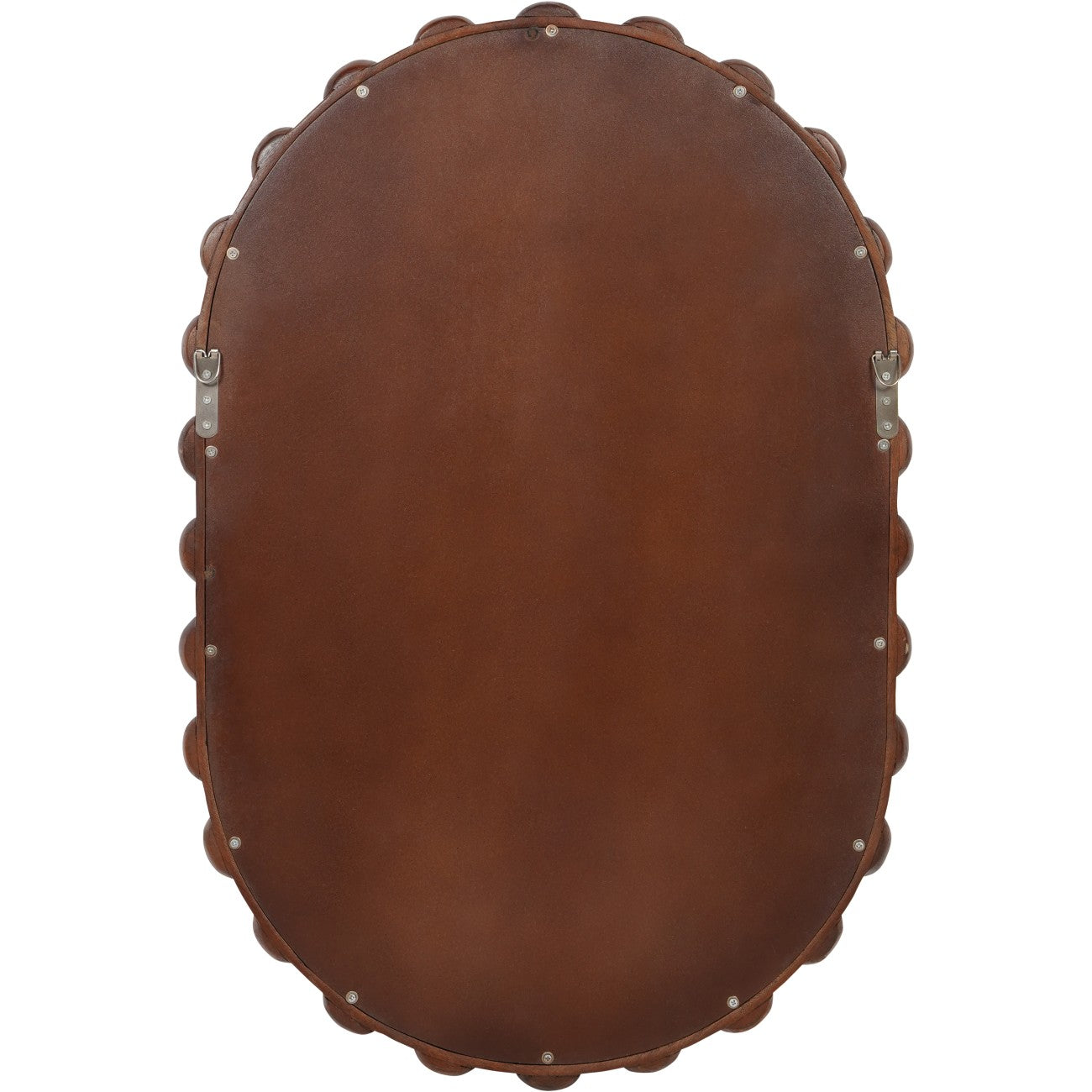 Carmel Oval Wooden Carved Mirror