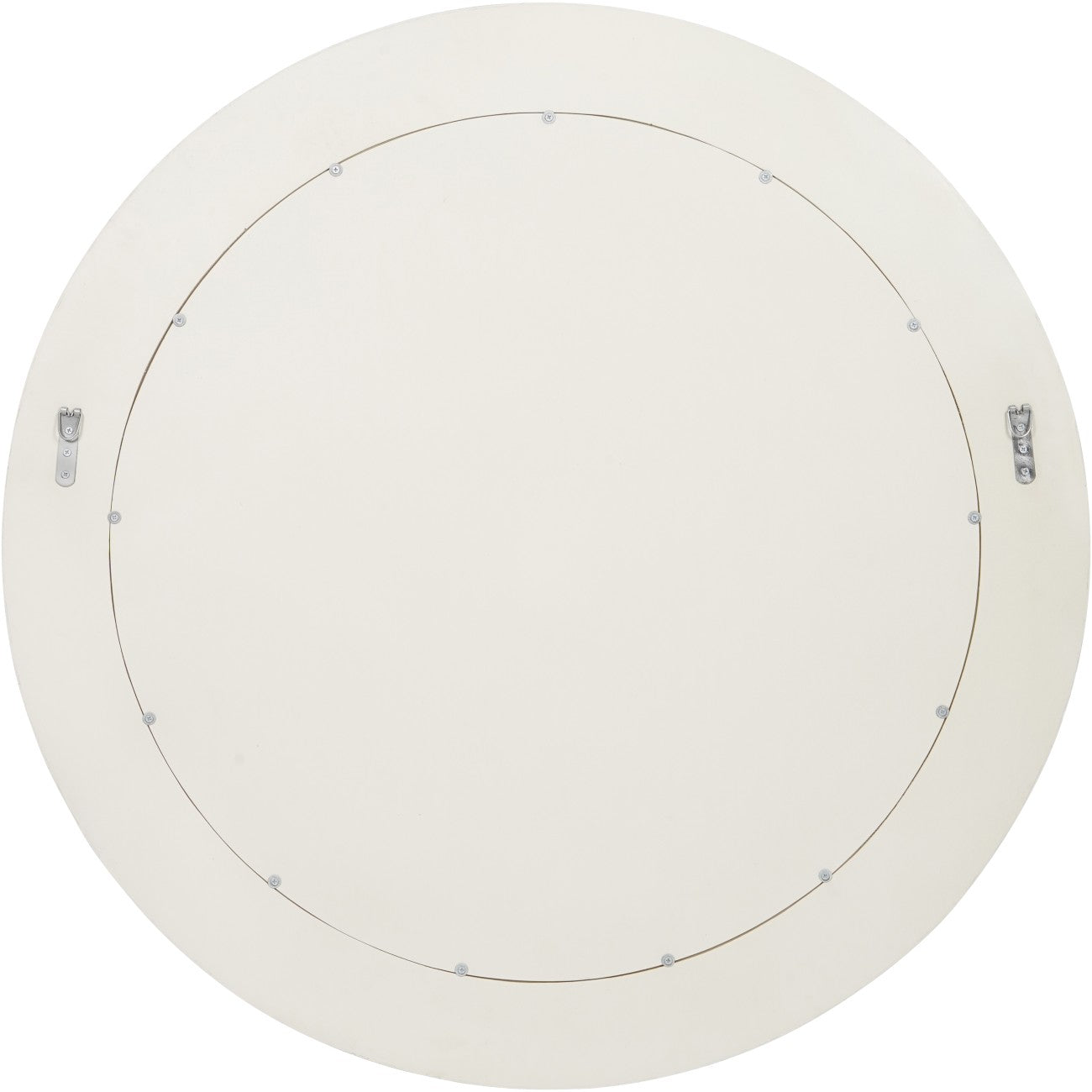 Aspen Bone Inlay Round Mirror 100cm