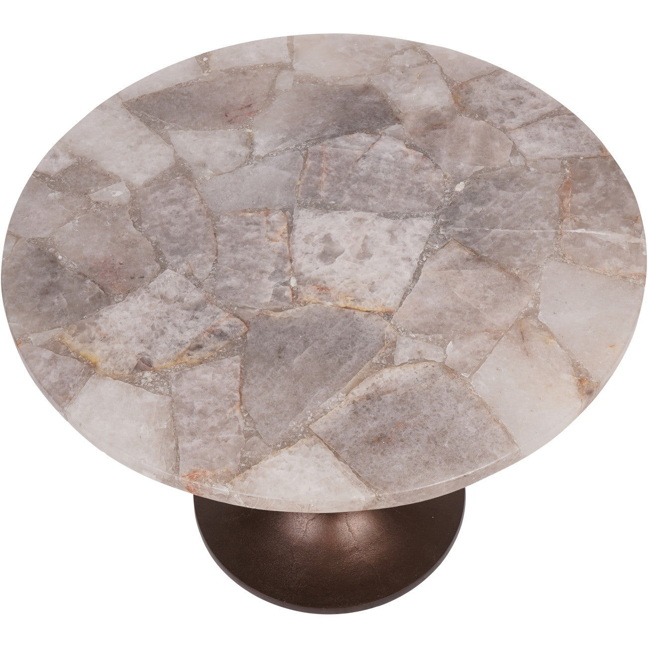 Bosworth Smokey Quartz Side Table 60cm