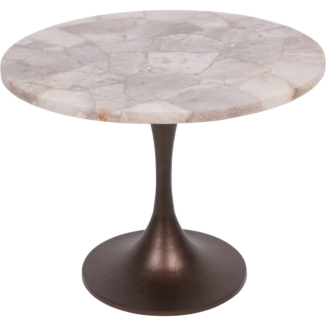 Bosworth Smokey Quartz Side Table 60cm