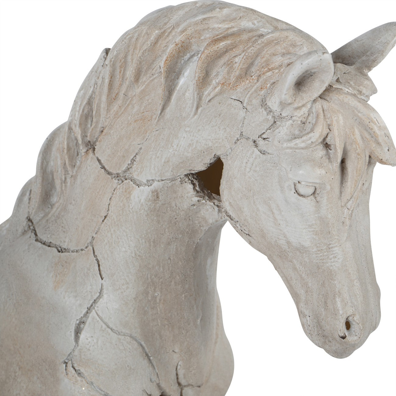 Horse Aged Sculpture