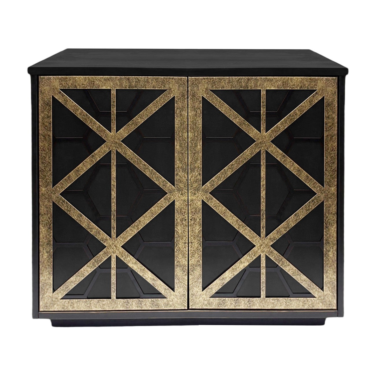 Reeno Fretwork 2 Door Cabinet