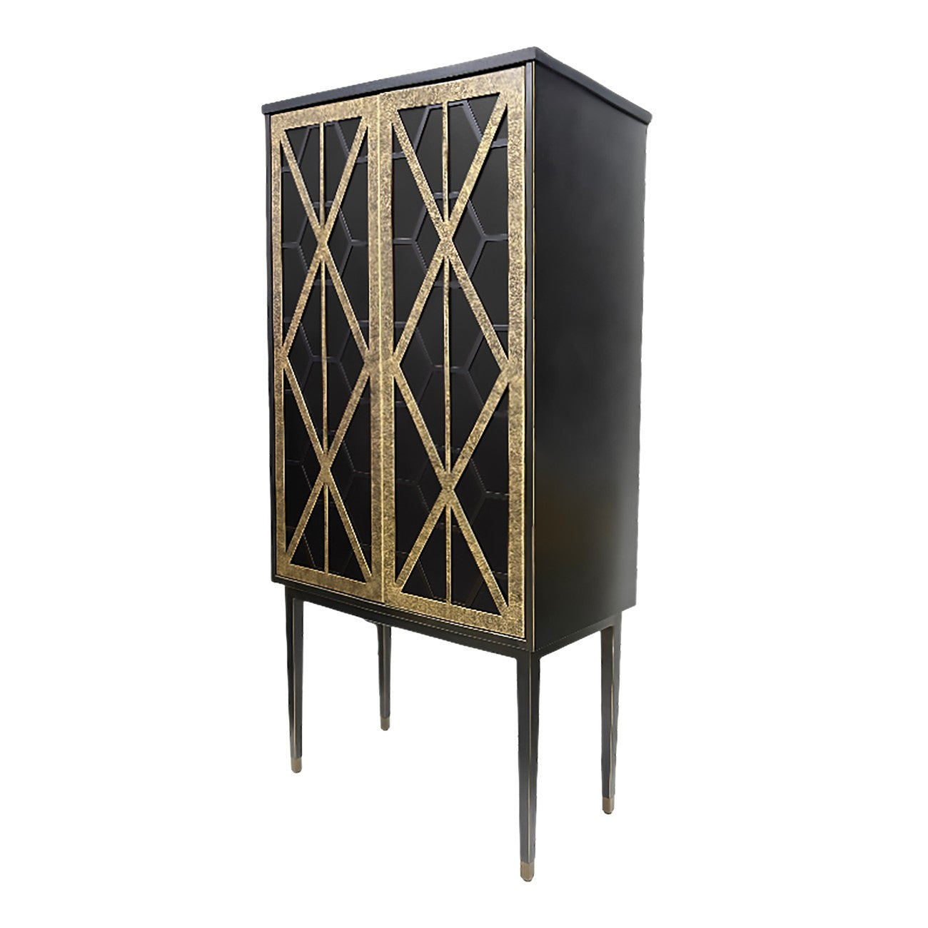 Reeno Fretwork Bar Cabinet