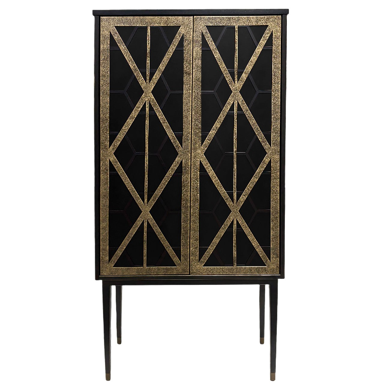 Reeno Fretwork Bar Cabinet