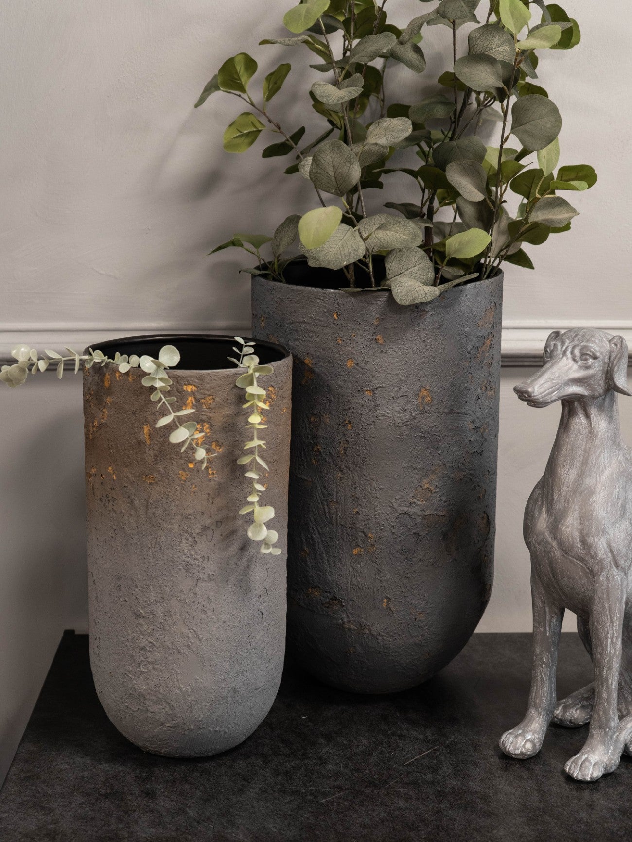 Volcano Set of Two Planters