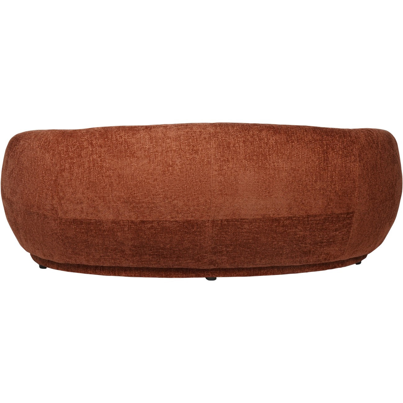 Waverley Curved Mini Sofa Terracotta