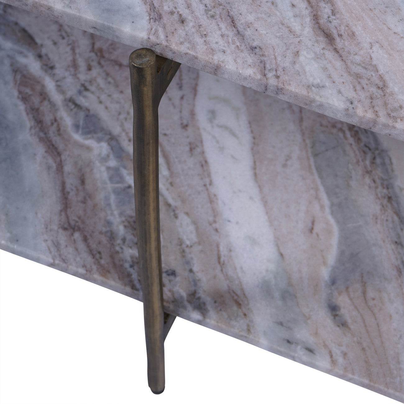 Toronto Marble Top and Base Coffee Table - Pak Tao