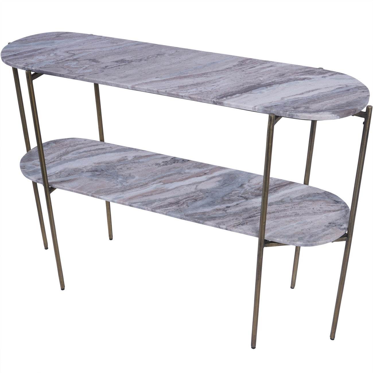 Toronto Marble Top and Base Console Table - Pak Tao
