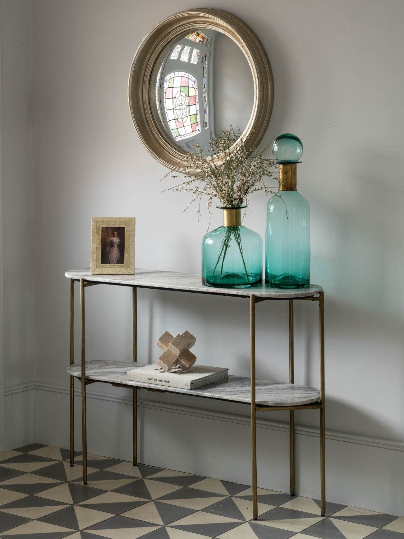 Toronto Marble Top and Base Console Table - Pak Tao
