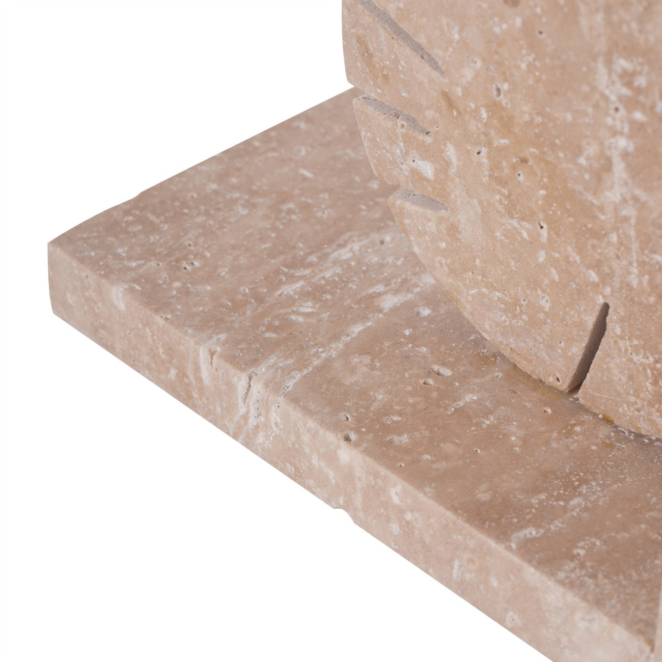 Catania Travertine Bookends