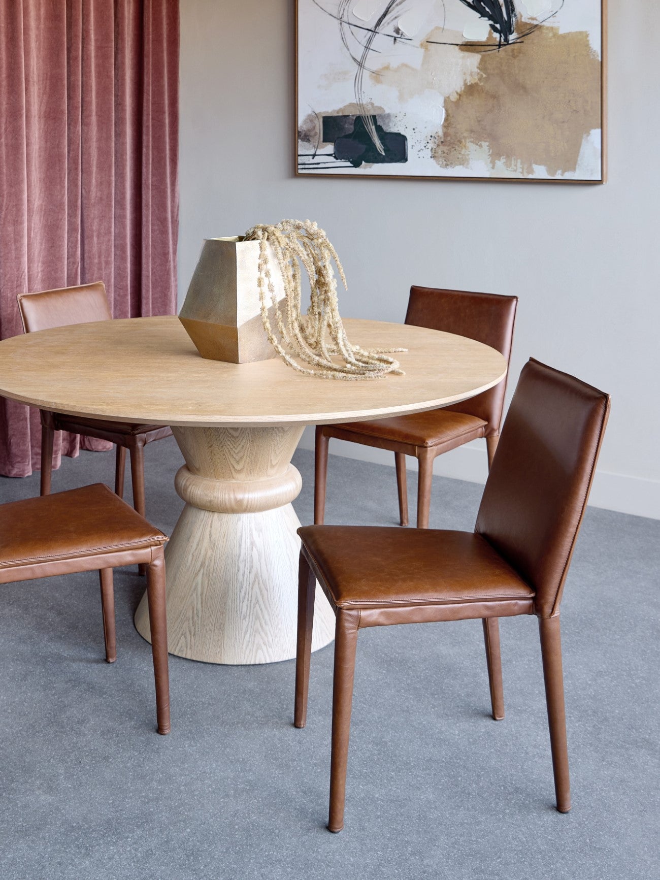 Barnes Leather Dining Chair