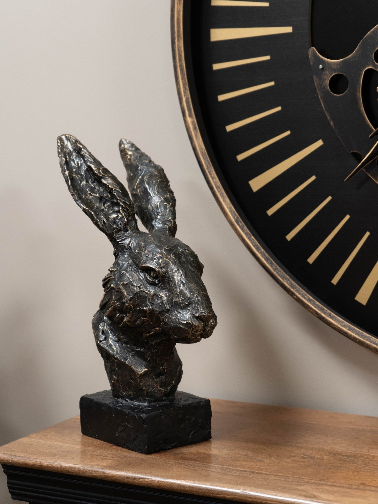 Albert Rabbit Head Sculpture